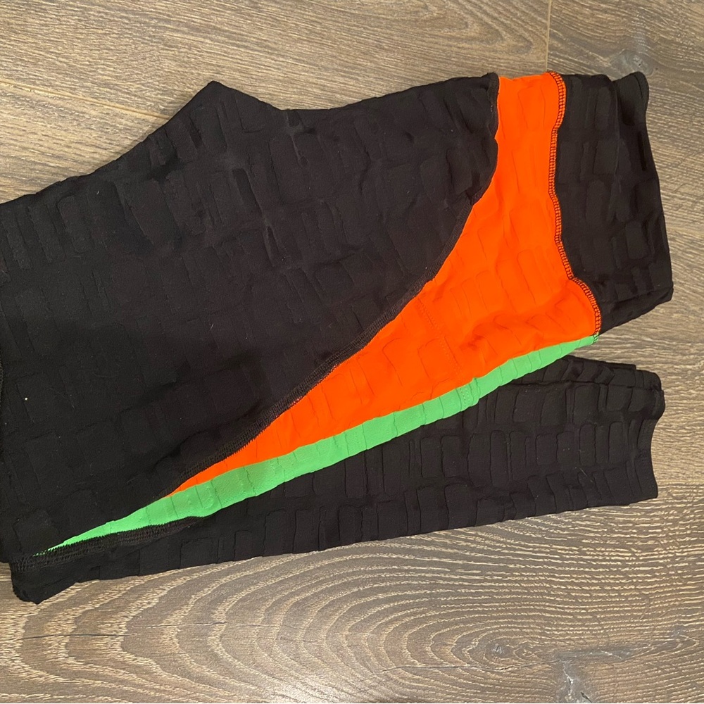 Twenty Multi-Colored Textured Leggings